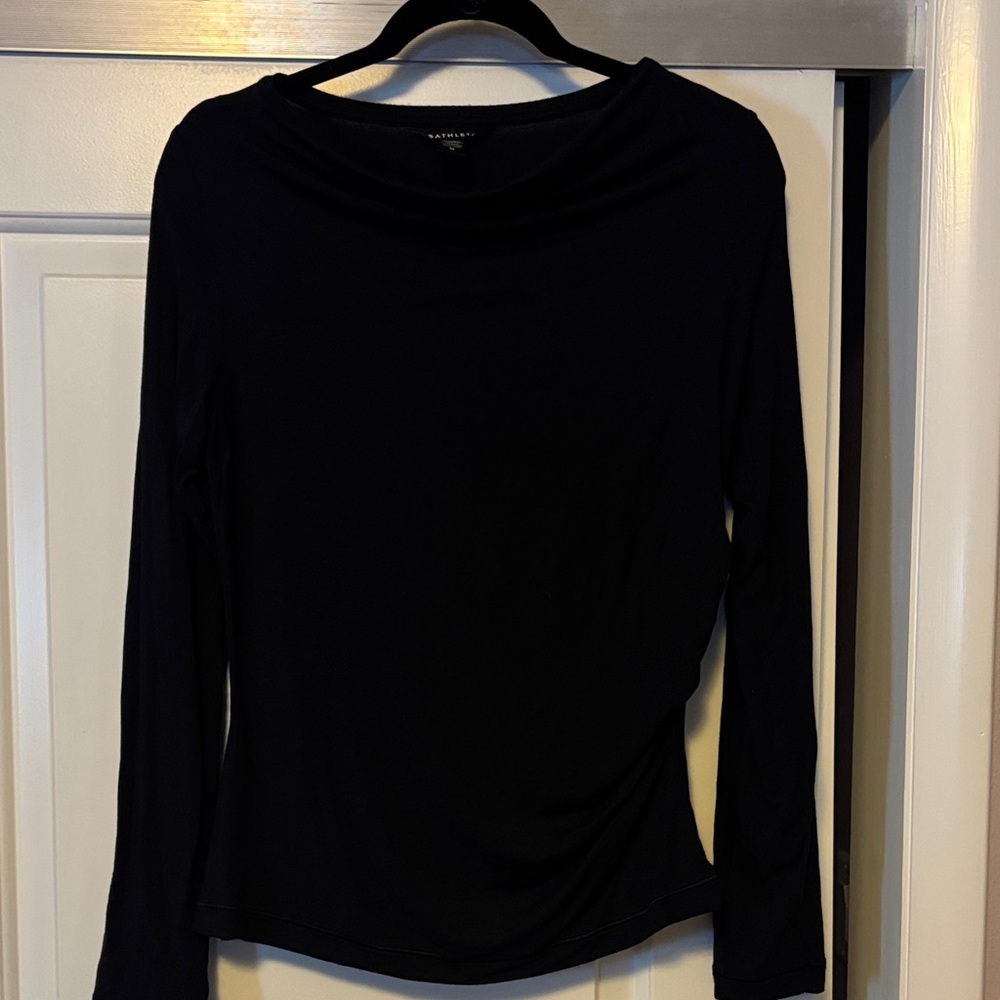 Athleta Classic Black Long Sleeve Top